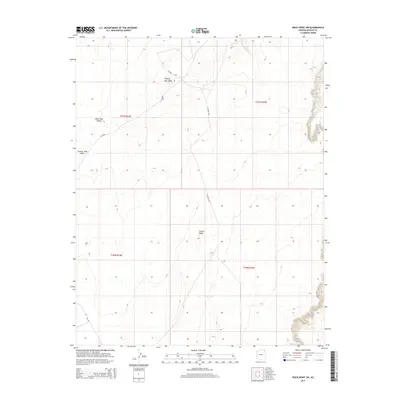 2014 Map of Rock Point SW, 2014 Print