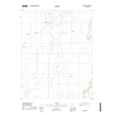 2018 Map of Rock Point SW, 2018 Print