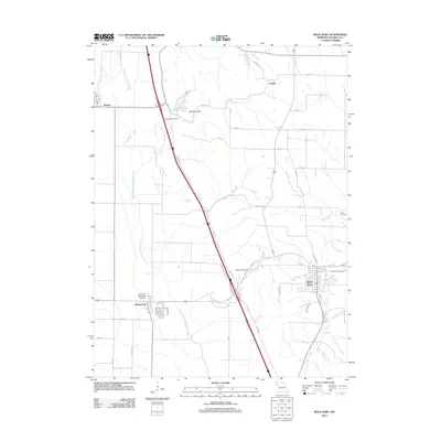2012 Map of Rock Port, 2012 Print