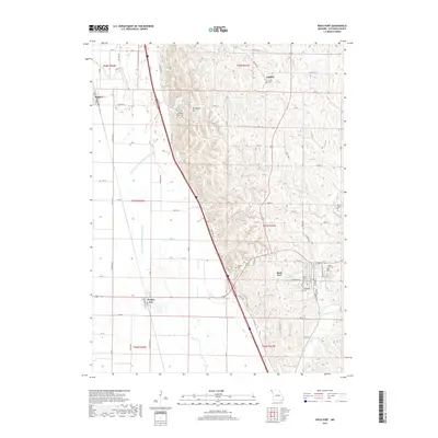 2017 Map of Rock Port, 2017 Print