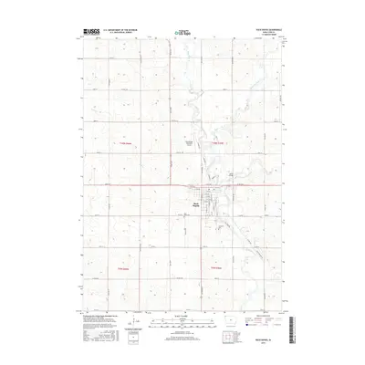 2015 Map of Rock Rapids, 2015 Print