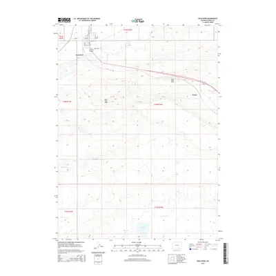 2015 Map of Rock River, 2015 Print