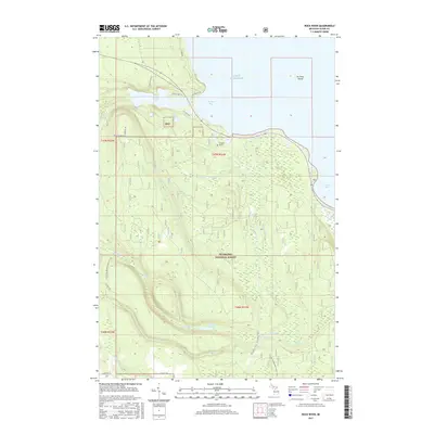 2017 Map of Rock River, 2017 Print