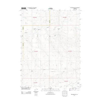 2013 Map of Rock Spring Gulch, 2013 Print