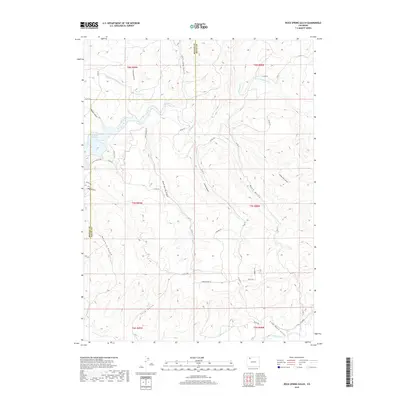 2019 Map of Rock Spring Gulch, 2019 Print