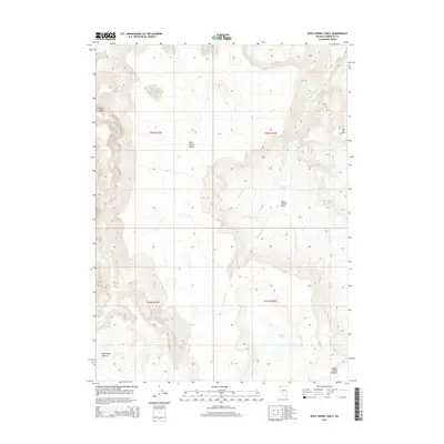 2015 Map of Rock Spring Table, 2015 Print