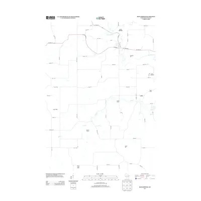 2013 Map of Rock Springs, 2013 Print