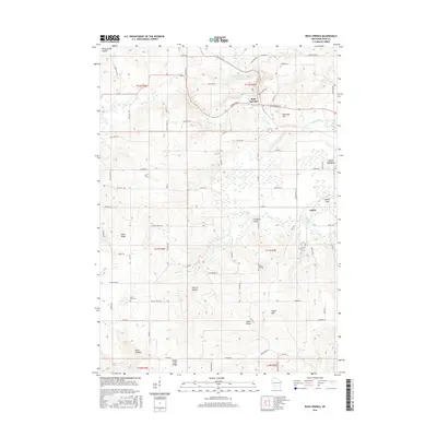 2016 Map of Rock Springs, 2016 Print