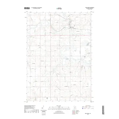 2018 Map of Rock Springs, 2018 Print