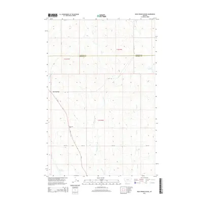 2014 Map of Rock Springs School, 2014 Print