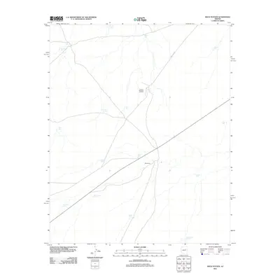 2011 Map of Rock Station, 2011 Print
