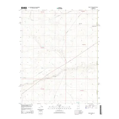 2014 Map of Rock Station, 2014 Print