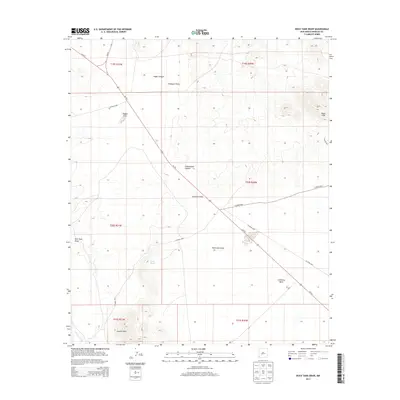 2013 Map of Rock Tank Draw, 2013 Print