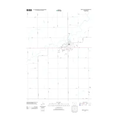 2013 Map of Rock Valley, 2013 Print
