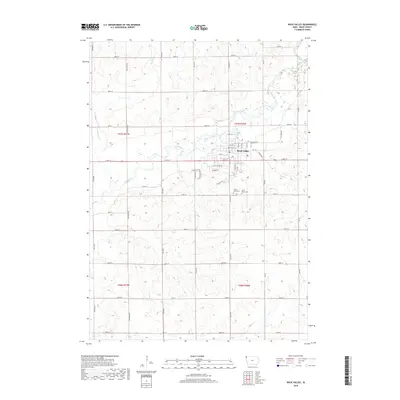 2018 Map of Rock Valley, 2018 Print