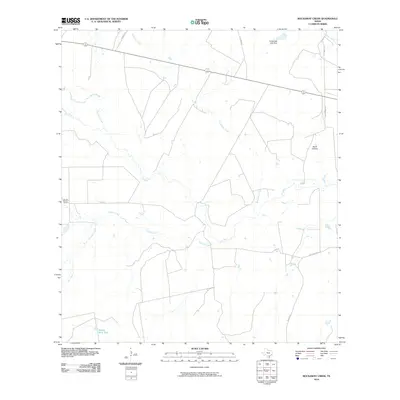 2010 Map of Rockaway Creek, 2010 Print