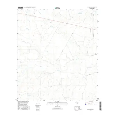2016 Map of Rockaway Creek, 2016 Print