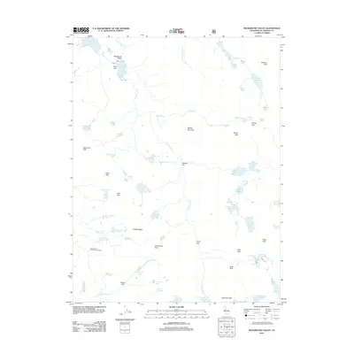 2012 Map of Rockbound Valley, 2012 Print