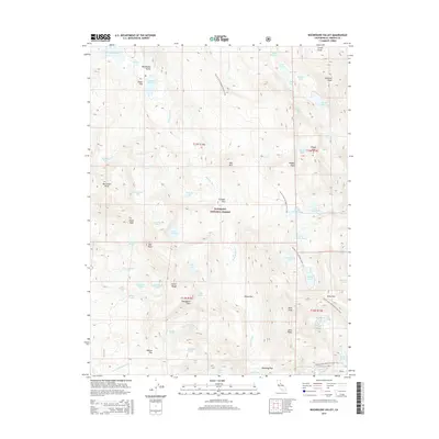 2015 Map of Rockbound Valley, 2015 Print