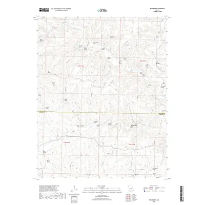 2017 Map of Rockbridge, 2017 Print