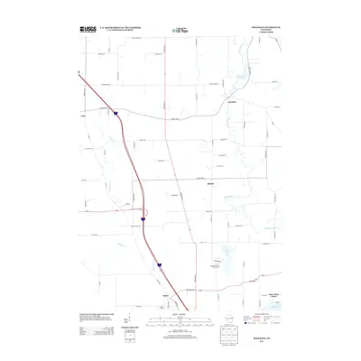 2013 Map of Rockdale, 2013 Print