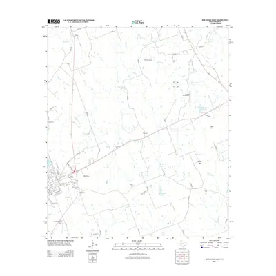 2013 Map of Rockdale East, 2013 Print
