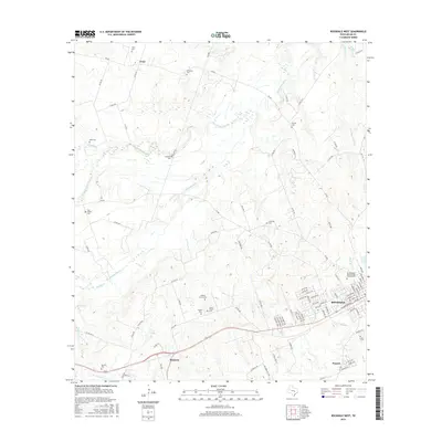 2016 Map of Rockdale West, 2016 Print