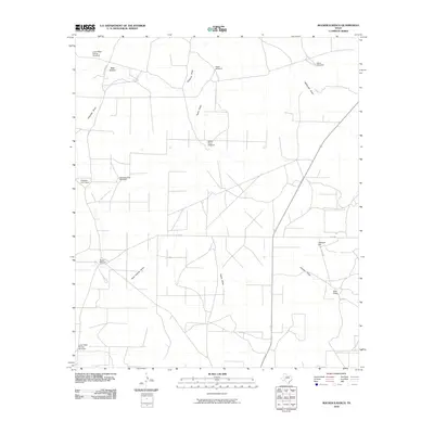 2010 Map of Rocker B Ranch, 2010 Print