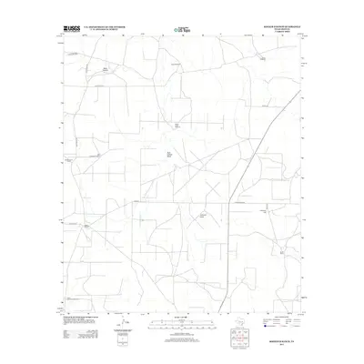 2012 Map of Rocker B Ranch, 2012 Print