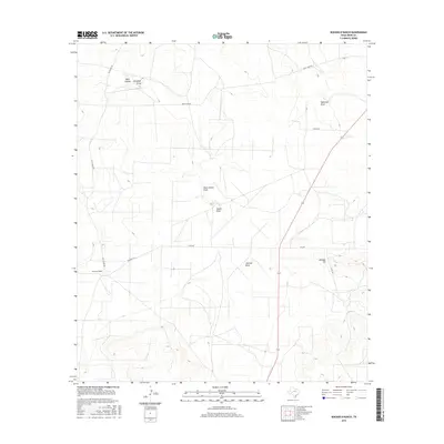 2016 Map of Rocker B Ranch, 2016 Print