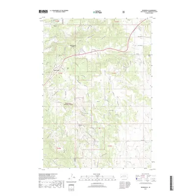 2017 Map of Rockerville, 2017 Print