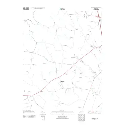 2013 Map of Rockfield, 2013 Print