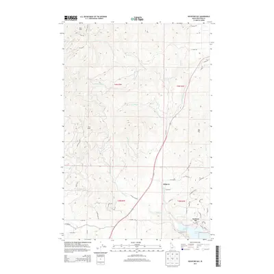 2013 Map of Rockford Bay, 2013 Print