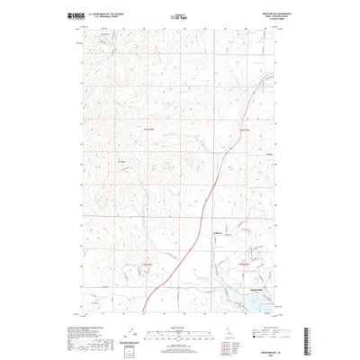 2020 Map of Rockford Bay, 2020 Print