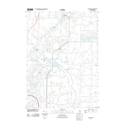 2011 Map of Rockford, 2011 Print