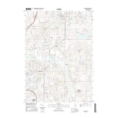 2017 Map of Rockford, 2017 Print