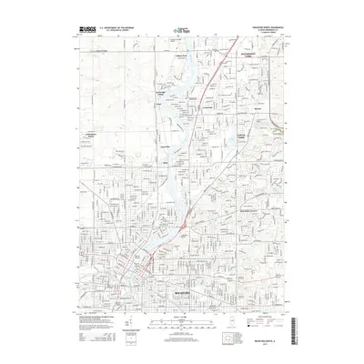 2015 Map of Rockford North, 2015 Print