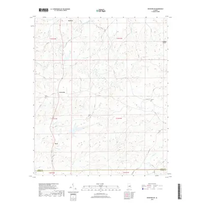 2018 Map of Rockford SW, 2018 Print