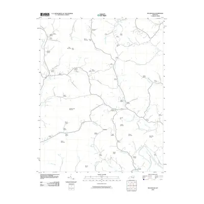 2010 Map of Rockholds, 2010 Print