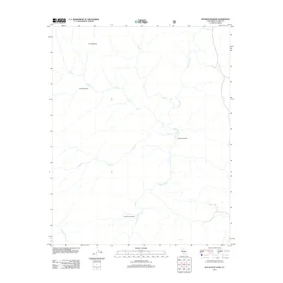 2012 Map of Rockhouse Basin, 2012 Print