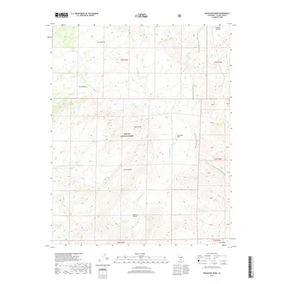2018 Map of Rockhouse Basin, 2018 Print