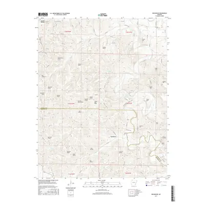 2017 Map of Rockhouse, 2017 Print