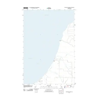 2011 Map of Rockhouse Point, 2011 Print