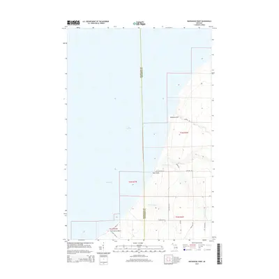 2014 Map of Rockhouse Point, 2014 Print