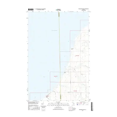 2017 Map of Rockhouse Point, 2017 Print
