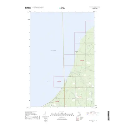 2023 Map of Rockhouse Point, 2023 Print