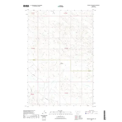 2020 Map of Rocking Chair Butte, 2020 Print