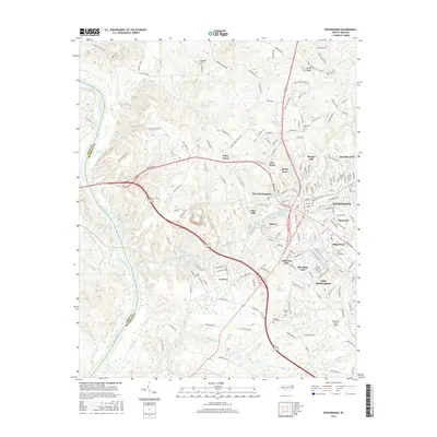 2016 Map of Rockingham, 2016 Print