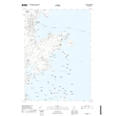 2018 Map of Rockland, 2018 Print