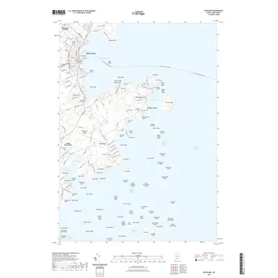2021 Map of Rockland, 2021 Print